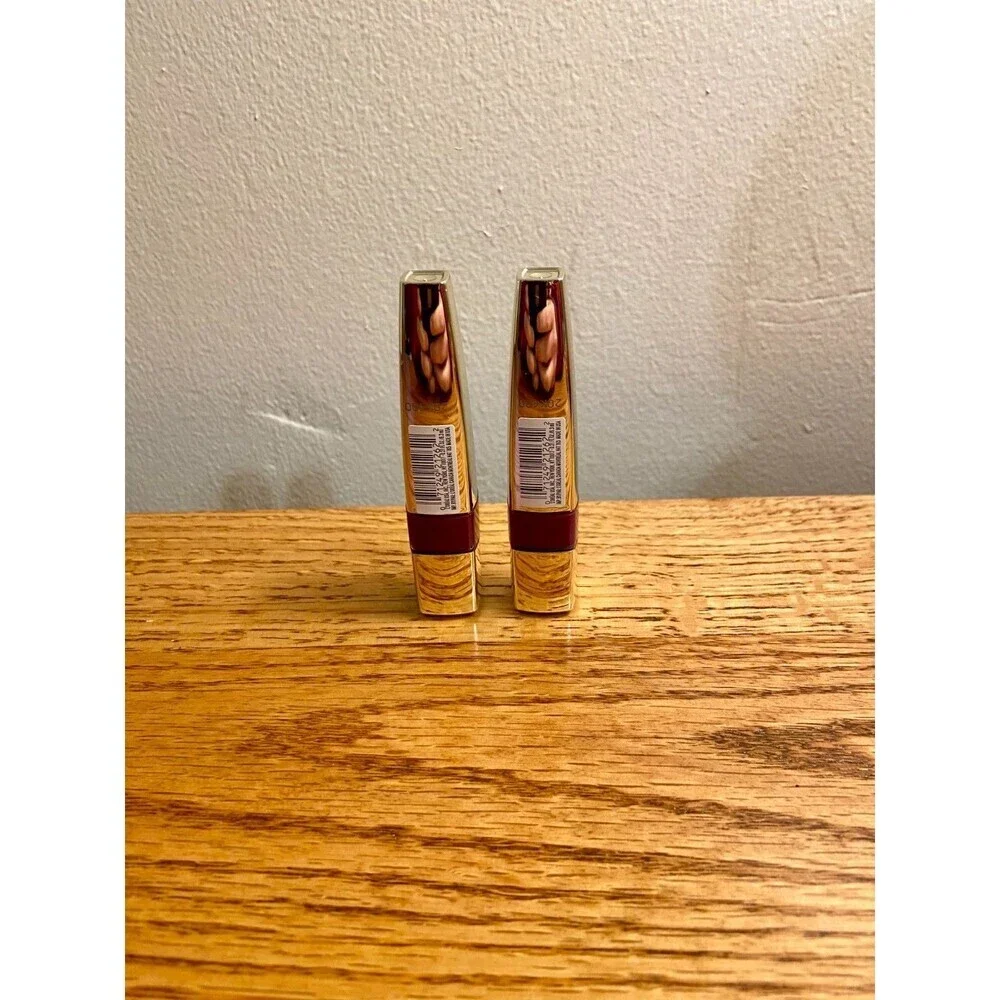 2pk L'OREAL Caresse Wet Shine Lip Stain Gloss in 186 Berry Persistent - SEALED!!
